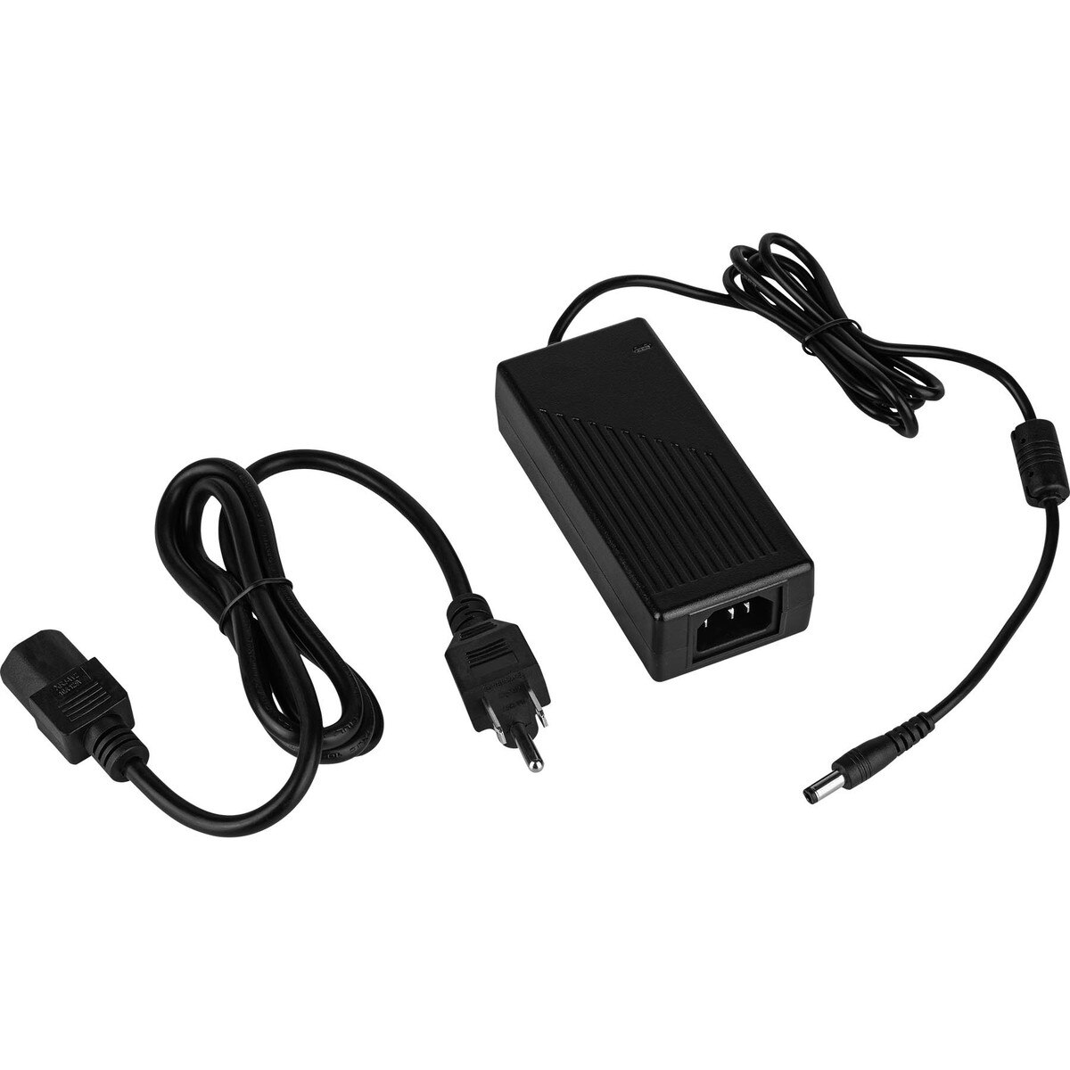 12V 5A DC Switching Power Supply Grounded AC Adapter with 2.5 x 5.5mm Tip Positive Plug